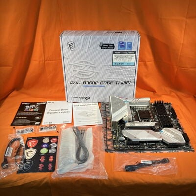 【なんば店】中古  MSI MPG B760M EDGE TI WIFI (B760 1700 mATX DDR5) 183209 