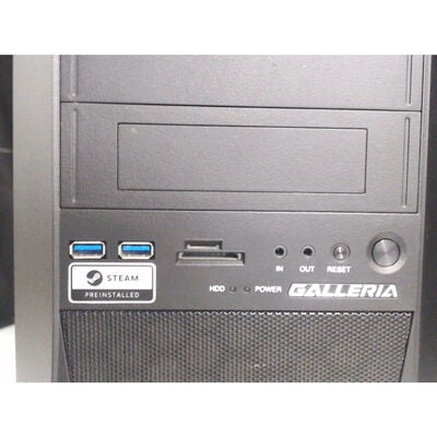 【前橋ｲﾝﾀｰｱｶﾏﾙ店】中古  THIRDWAVE GALLERIA XF(i7 9700/16GB/HDD2TB/RTX2070/W11H) 189025 