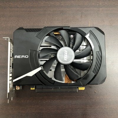 【福山ココローズ店】中古  MSI GeForce GTX 1660 SUPER AERO ITX OC (GTX1660 SUPER) 141207 