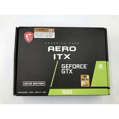【水戸赤塚店】中古  MSI GeForce GTX 1650 D6 AERO ITX OCV2 4680003352 