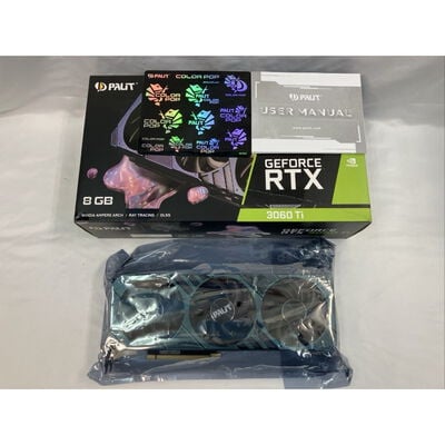 【仙台店】中古  Palit RTX3060Ti COLORPOP 8GB (NE6306T019P2-1041R) 3240010111 