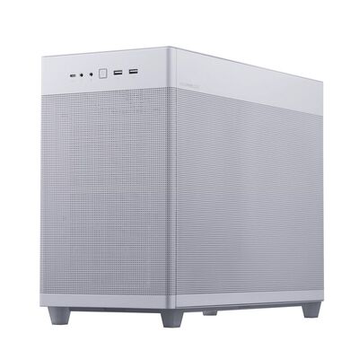 ASUS  Prime AP201 Tempered Glass MicroATX Case (AP201 ASUS PRIME CASE TG WHITE EDITION ホワイト) 