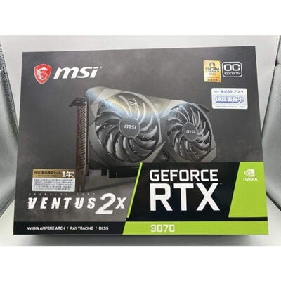 【仙台店】中古  MSI GeForce RTX 3070 VENTUS 2X OC (RTX3070 8G) 143902 