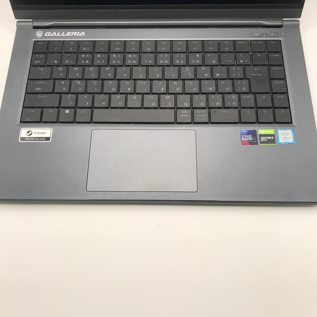 中古 THIRDWAVE GALLERIA GCR1660TGF-QCG (i7 9750H/16GB/SSD512GB