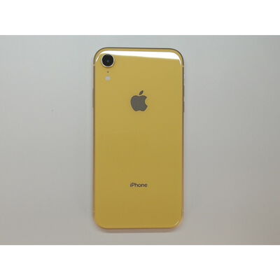【前橋ｲﾝﾀｰｱｶﾏﾙ店】中古  【SIMロック解除済み】【docomo】 Apple iPhoneXR 128GB (イエロー)  MH7W3J/A 新パッケージ版 155772 