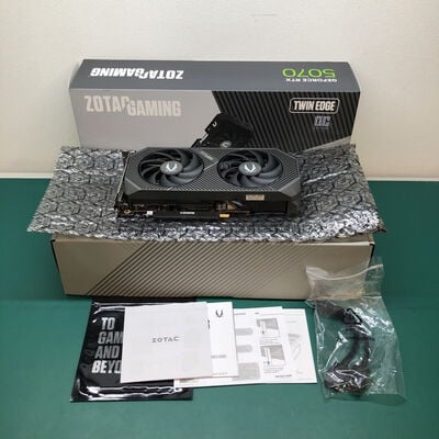 【津ラッツ店】中古  ZOTAC GAMING GeForce RTX 5070 Twin Edge OC 4990001021 
