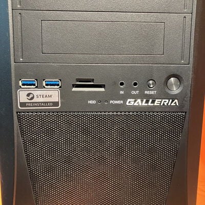 【なんば店】中古  THIRDWAVE GALLERIA AXV (3700X/16GB/SSD512GB+HDD2TB/RTX2060SUPER/W10H64) 3280021106 