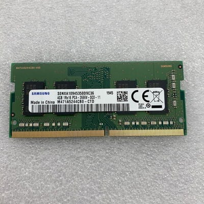 【京都店】中古  PC4-21300 4GB ノート用(DDR4-2666) 150694 