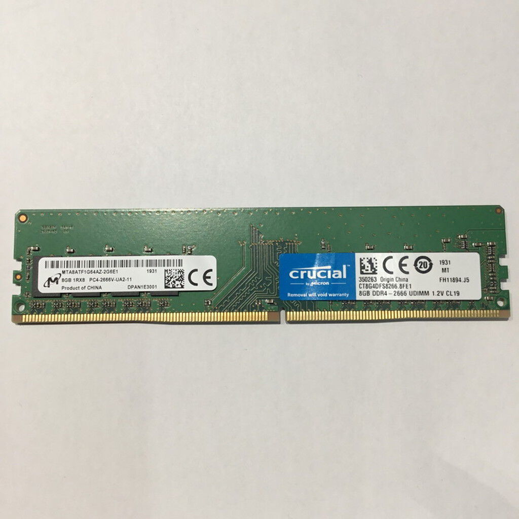 中古 Crucial CT8G4DFS8266(DDR4 PC4-21300 8GB) 187301 （315683
