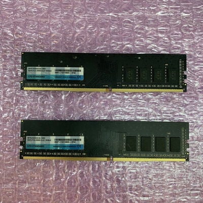 【横浜駅前店】中古  16GB 2枚組(合計32GB) PC4-25600/DDR4-3200 デスクトップ用 190913 