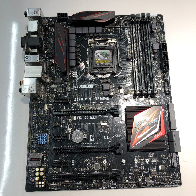 Rgb Msi Z170 Motherboard Asus Z170 Pro Gaming Fan Connectors 中古