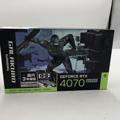 【盛岡都南店】中古  玄人志向 GG-RTX4070SP-E12GB/DF2 4580002301 