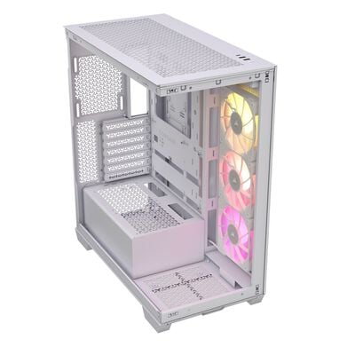 Corsair  iCUE LINK 3500X RGB Tempered Glass White CC-9011281-WW (E-ATX ガラス ホワイト) 