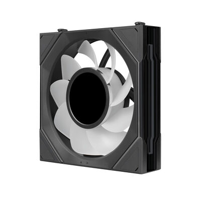 Lian-Li  UNI FAN SL-INF FLEX BK LCDモデル リバースブレード 12RSLIND1F1B (120mm ARGB ブラック  LCD リバースファン) 