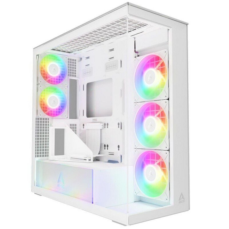 ARCTIC Xtender VG White ACPCC00017A (E-ATX ガラスパネル ホワイト