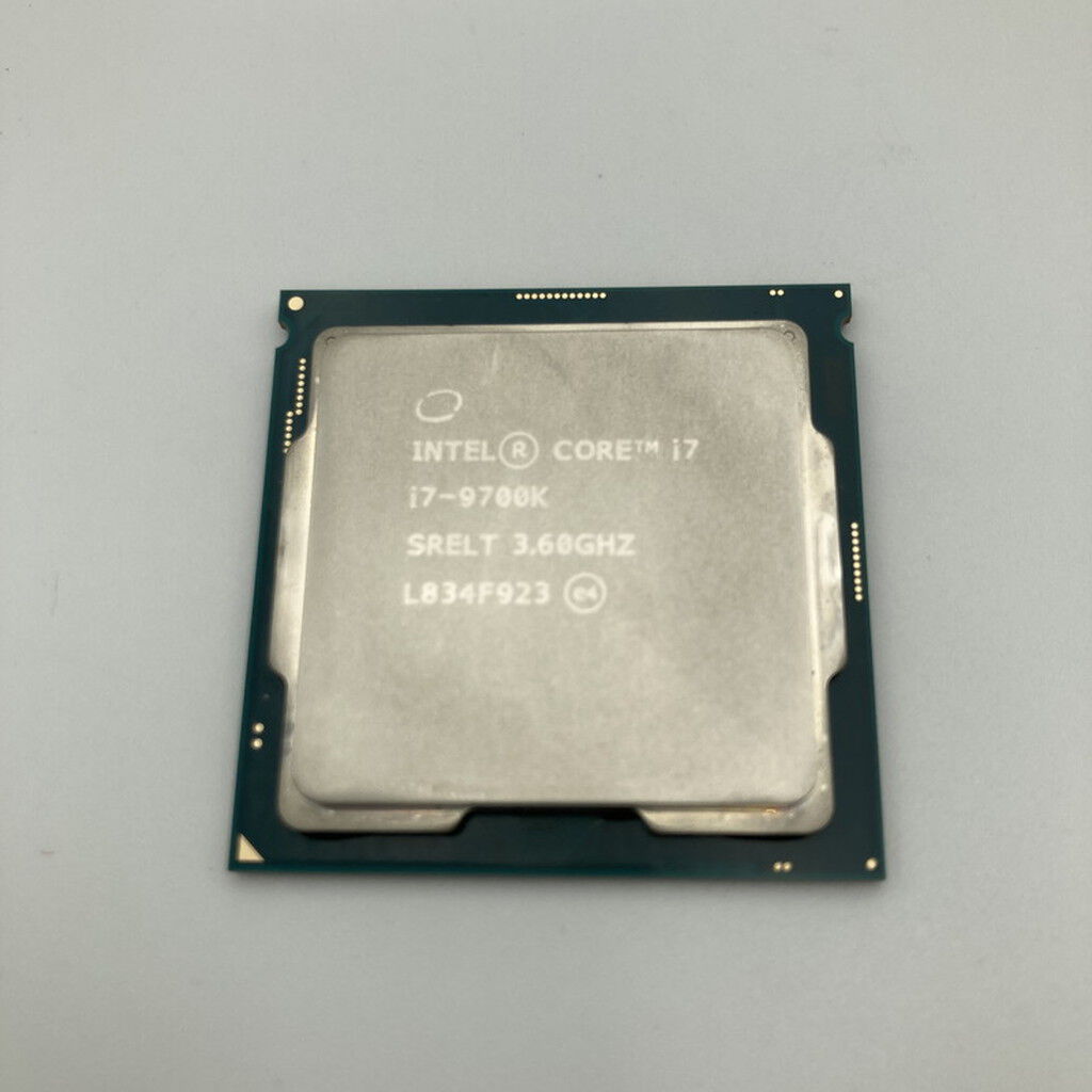 【バラ売り可】CPU Intel Core i7-9700 他 中古 INTEL Core i7 9700K (1151/3.60GHz/12M/C8/T8) 138481 （384060