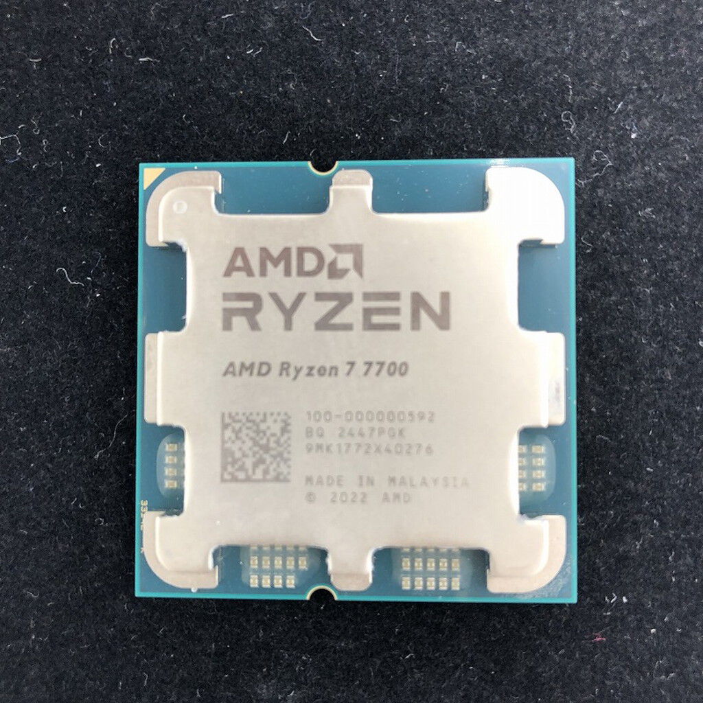 中古 AMD Ryzen 7 7700 (AM5/3.8GHz/40M/C8/T16/65W) 1460024624