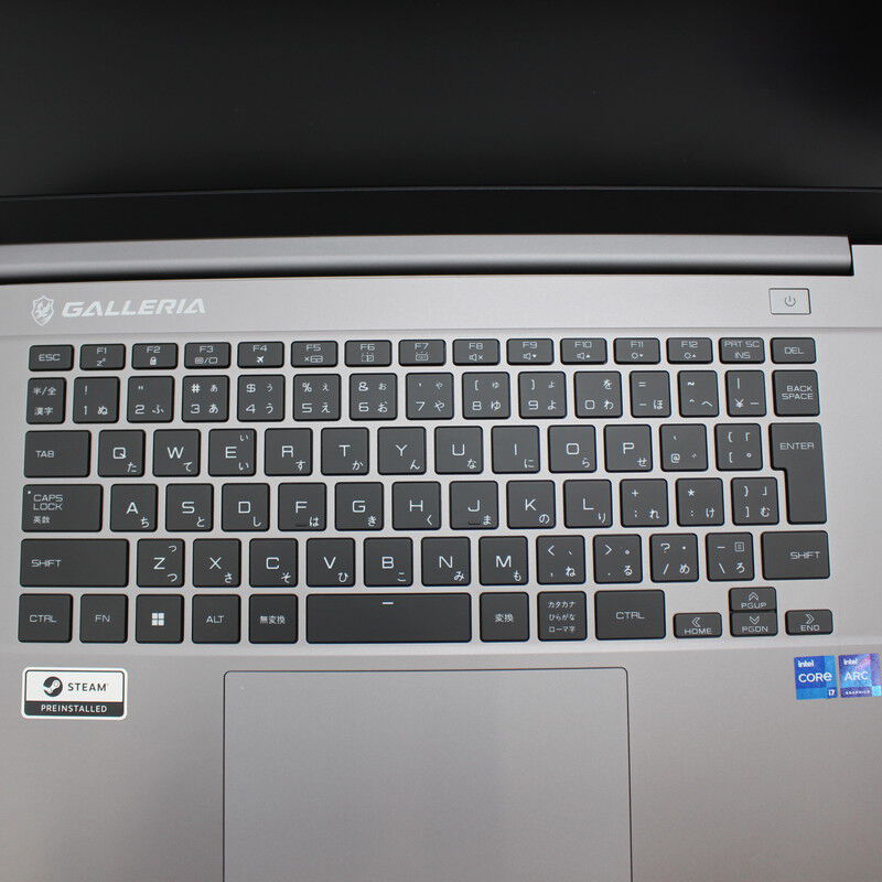 中古 THIRDWAVE GALLERIA UL7C-AA2(Intel Core i7 12700H/16GB DDR5