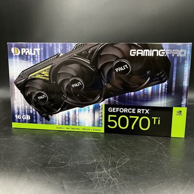 【大須店】中古  Palit NE7507T019T2-GB2031Y(RTX5070Ti GamingPro V1) 3120023185