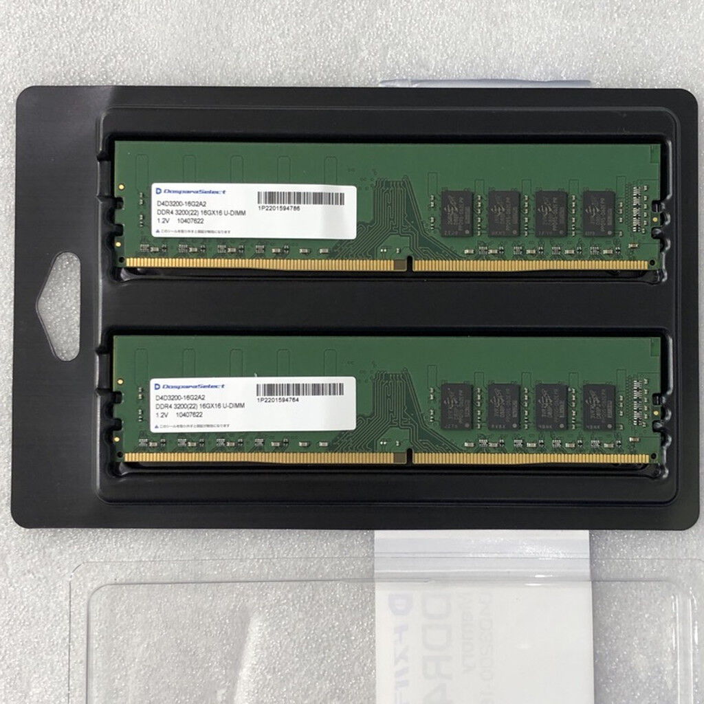 DosParaドスパラセレクト D4D3200-16G2A2 32GB (DDR4 PC4-25600 16GB 2