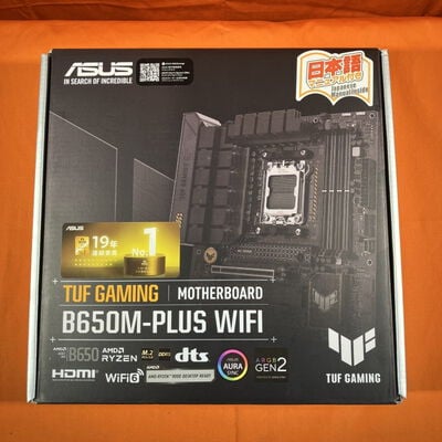 【なんば店】中古  ASUS TUF GAMING B650M-PLUS WIFI(B650 AM5 mATX) 3280021750 