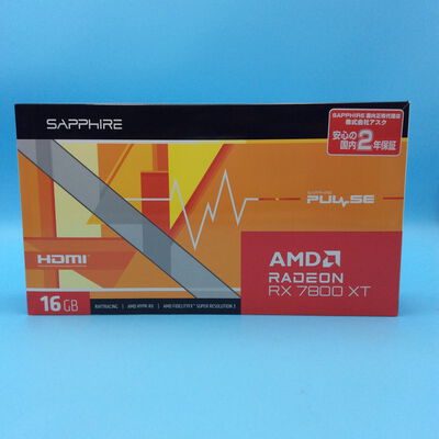 【秋葉原本店】中古  SAPPHIRE 11330-02-20G PULSE RX7800XT GAMING (RX7800XT 16GB) 162728 