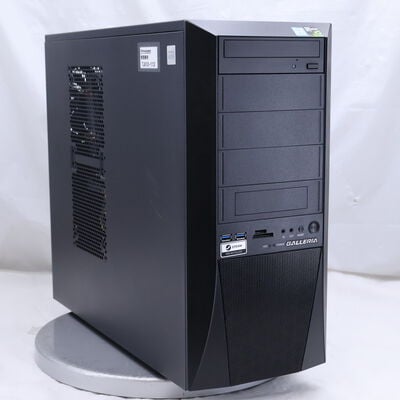 【通販センター】中古  THIRDWAVE GALLERIA KT(Intel Core i7 9700F/16GB DDR4 (PC4)/SSD500GB/DVDマルチ/NVIDIA GeForce GTX 1660 Ti 6GB/W11H64 MAR) 205374 