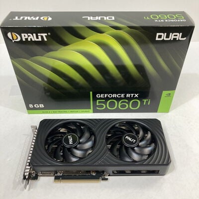 【神戸・三宮店】中古  Palit NE7506T019P1-GB2062D(RTX5060Ti Dual 8G) 178252 