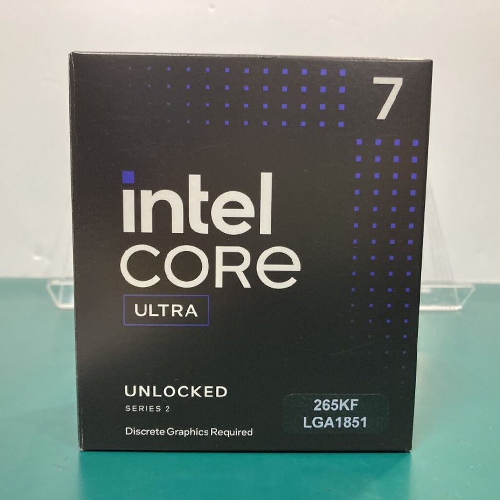 中古 INTEL Core Ultra 7 265KF (1851/3.9G/30M/C20/T20) （348045
