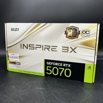 【大須店】中古  GeForce RTX 5070 12G INSPIRE 3X OC 3120023327 