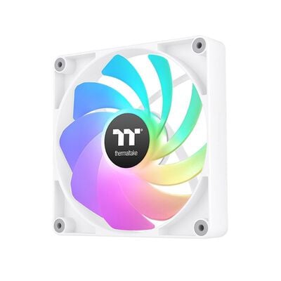 Thermaltake  CT120 Reverse ARGB Sync PC Cooling Fan White 2 Pack CL-F175-PL12SW-A (2個パック ホワイト) 