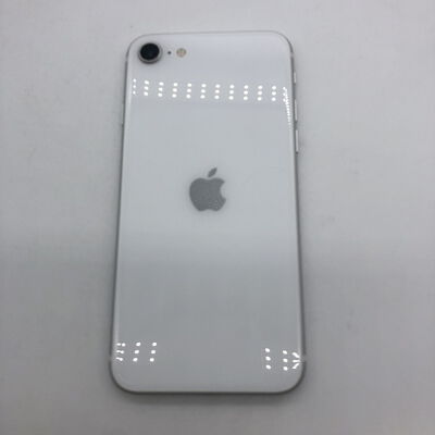 【宇都宮鶴田店】中古  【SIMロック解除済み】【au】Apple iPhoneSE 4.7インチ (第2世代/2020) 64GB (ホワイト) MHGQ3J/A 新パッケージ版 155748 