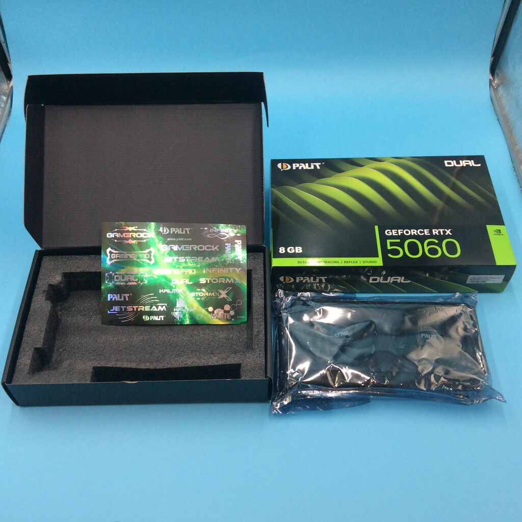 中古 Palit NE75060019P1-GB2063D (RTX5060 8G Dual) 179553 （334972