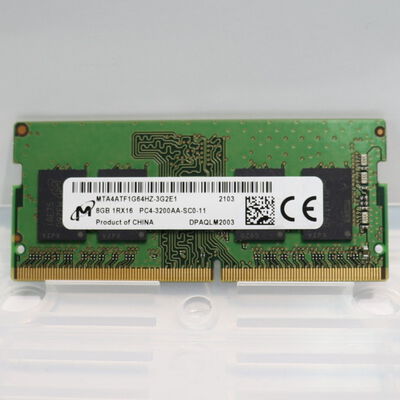 【札幌店】中古  PC4-25600 8GB ノート用(DDR4-3200) 158771 
