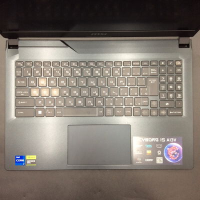 【秋葉原本店】中古  MSI_Cyborg_15_A13VFK-1002JP(Core_i7-13620H/16GB/SSD512GB/RTX4060/W11H) 3410013745 