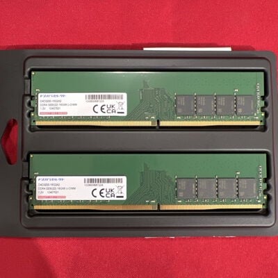 【静岡東瀬名店】中古  ﾄﾞｽﾊﾟﾗｾﾚｸﾄ D4D3200-16G2A2(DDR4 PC4-25600 16GBx2) 5140001128 