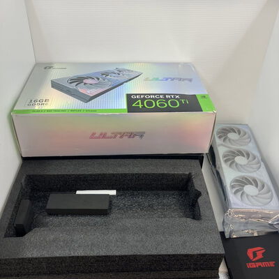 【秋葉原本店】中古  iGame GeForce RTX4060Ti Ultra W OC 16GB(RTX4060Ti 16GB) 3410014222 