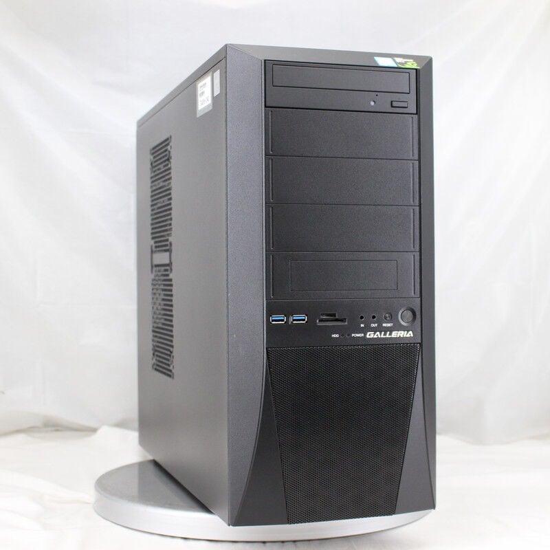 中古 THIRDWAVE GALLERIA KT(Intel Core i7 8700K/16GB/SSD525GB