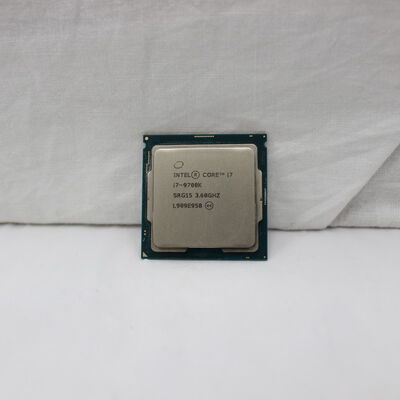 【通販センター】中古  INTEL Core i7 9700K (1151/3.60GHz/12M/C8/T8) 138481 