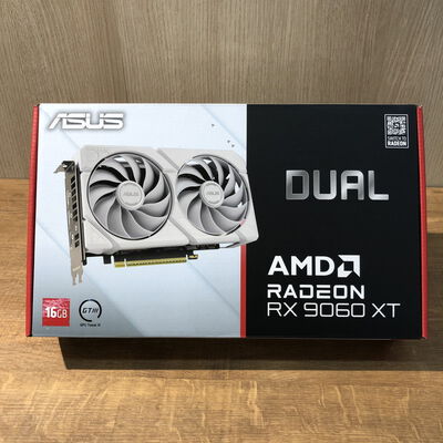 【姫路店】中古  ASUS DUAL-RX9060XT-16G-WHITE (RX9060XT 16GB) 189000 