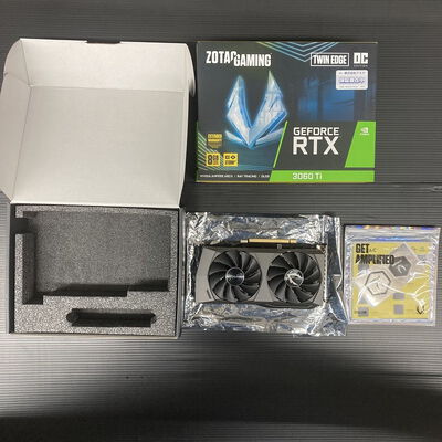 【広島店】中古  ZOTAC GAMING GEFORCE RTX 3060Ti Twin EdgeOC 8GB 3320004819 