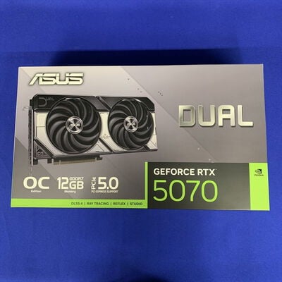【横浜駅前店】中古  ASUS DUAL-RTX5070-O12G (RTX5070 12GB) 188938 