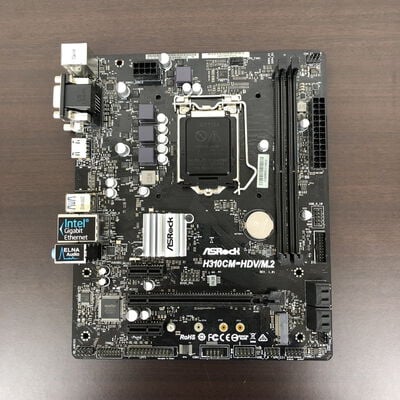 【長野稲里店】中古  ASRock H310M-HDV/M.2 (H310 1151 mATX DDR4) 137033 