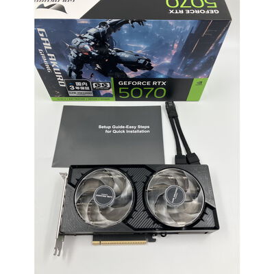 【秋葉原本店】中古  玄人志向 GG-RTX5070-E12GB/OC/DF (RTX5070 12G) 176912【8/14価格改定!】 