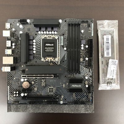 【長野稲里店】中古  ASRock B760M PG Lightning/D4(B760 1700 mATX DDR4) 5110000546 