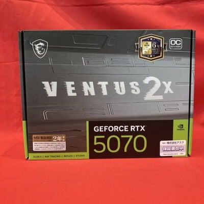 【千葉店】中古  MSI GeForce RTX5070 (12GB PCI-E) 3250006923 