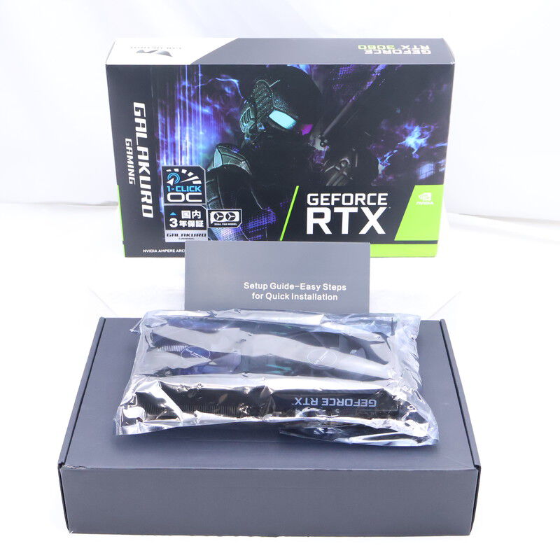 中古 玄人志向 GG-RTX3060-E12GB/OC/DF (RTX3060 12GB) 144779