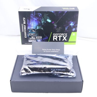 【通販センター】中古  玄人志向 GG-RTX3060-E12GB/OC/DF (RTX3060 12GB) 144779 
