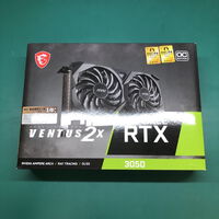 中古  MSI GeForce RTX 3050 VENTUS 2X 8G OC [PCIExp 8GB] 4990000870 