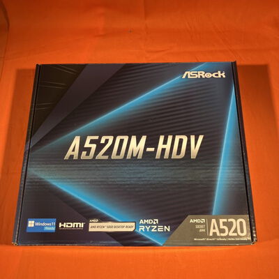 【なんば店】中古  ASRock A520M-HDV (A520 AM4 mATX DDR4) 143667 